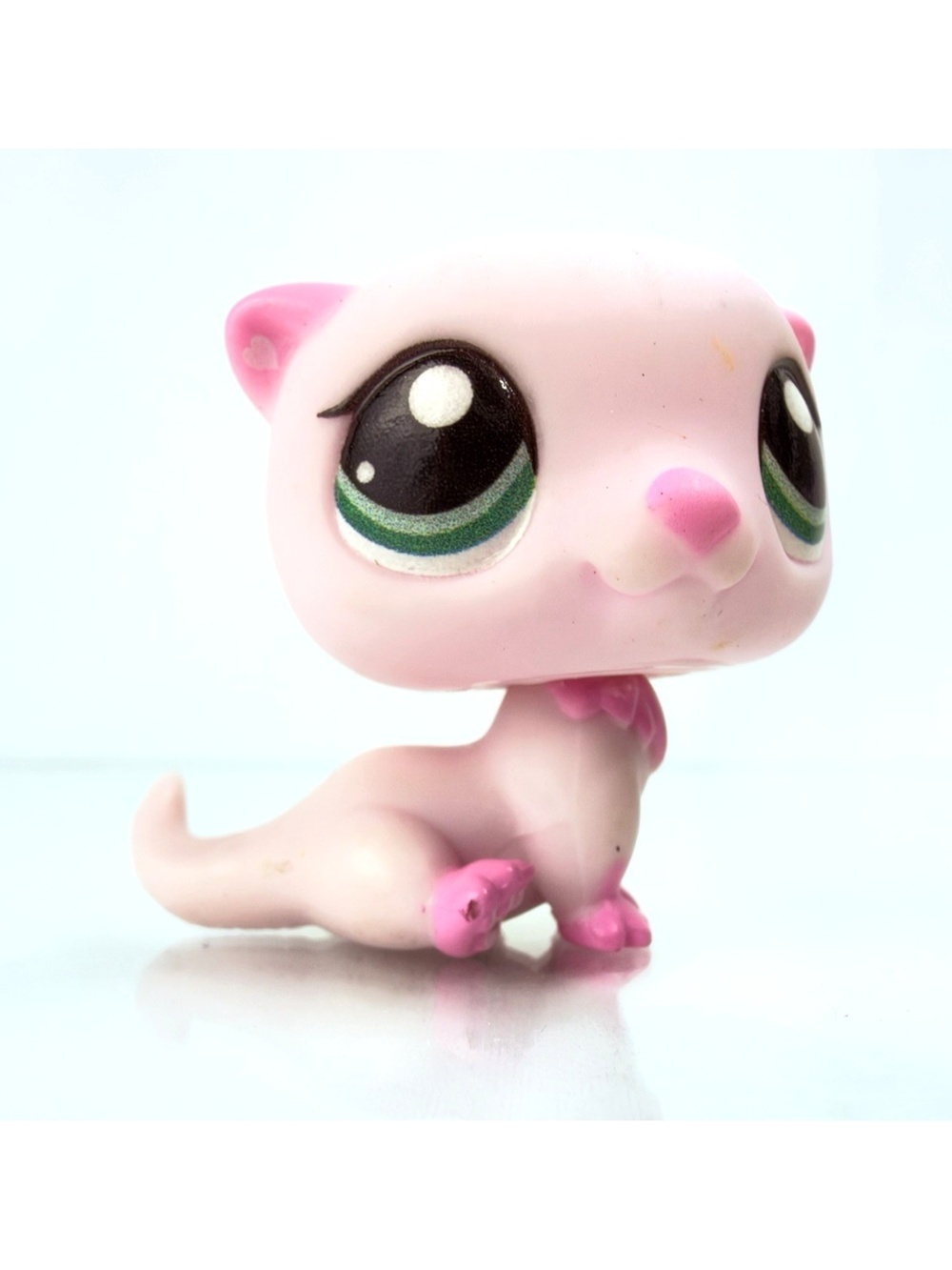 Hasbro Littlest Pet Shop Pink Sea Otter Figure #2039